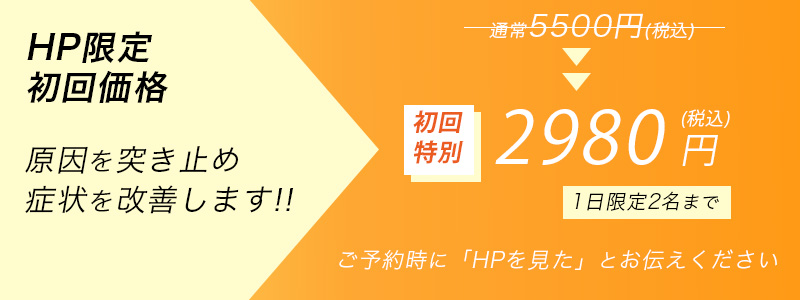 初回特別価格